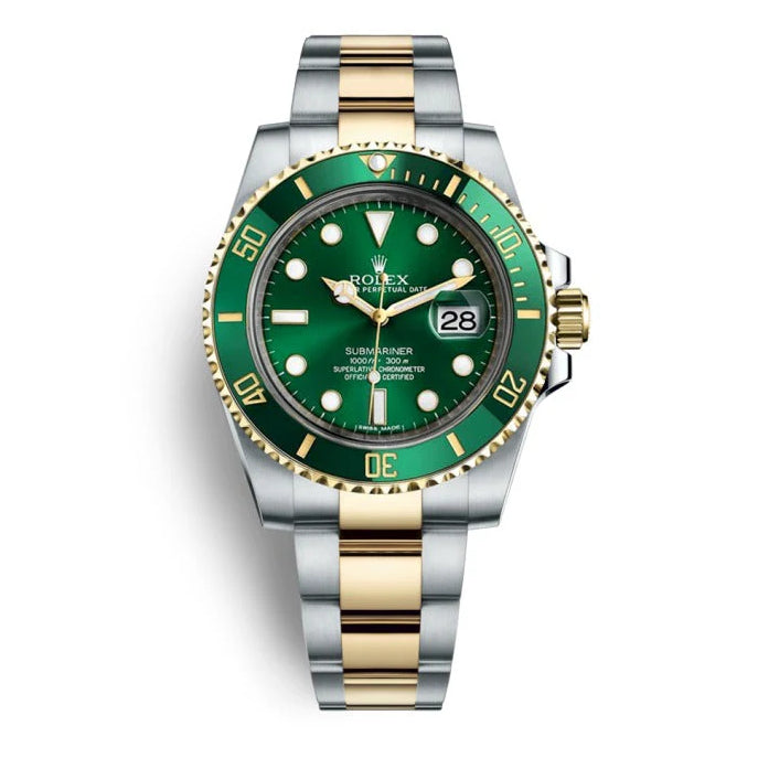 Rolex Submariner Green gold Dual Tone (automatic)