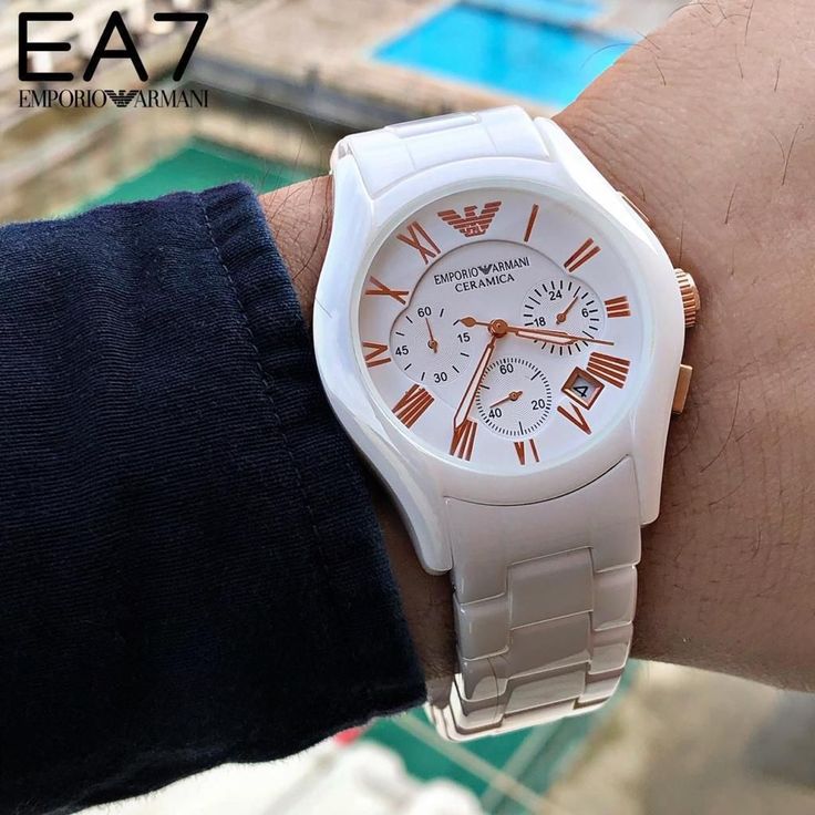 EMPORIO armani chronograph (Ceramic watch)