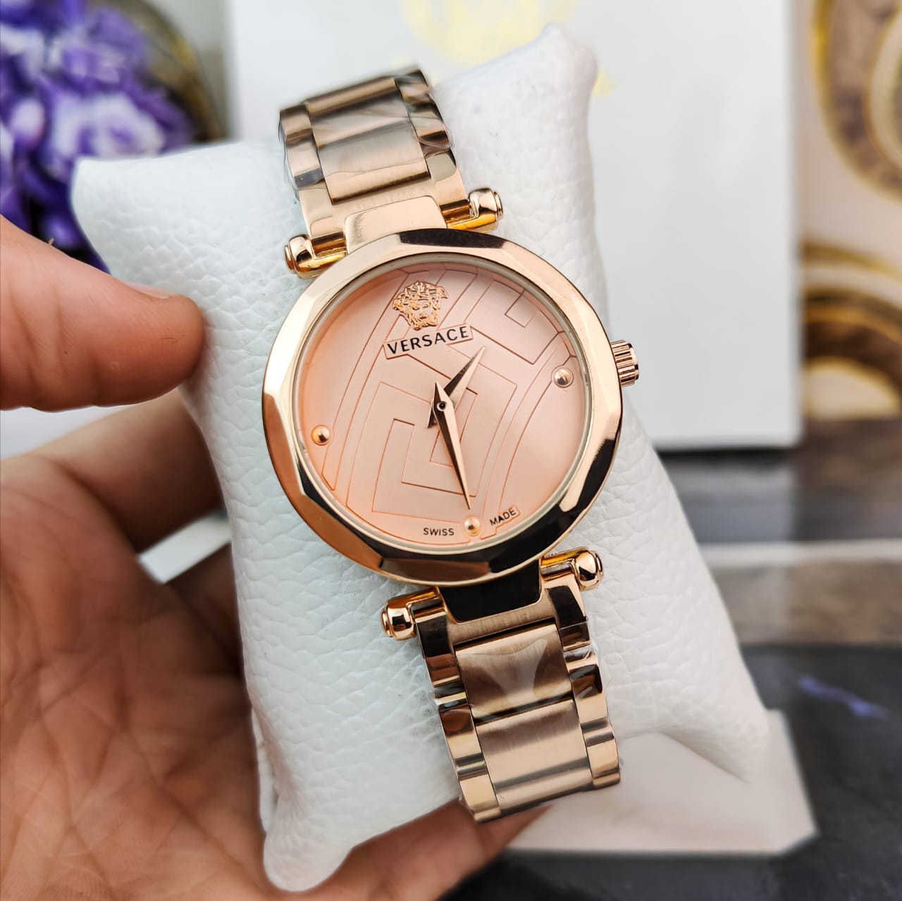 Versace Ladies watch (rosegold)