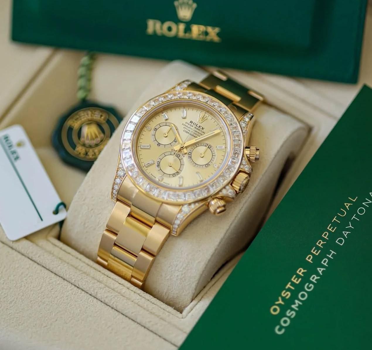 Rolex Diamond gold COSMOGRAPH DAYTONA