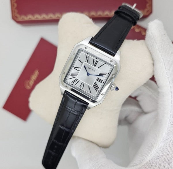 CARTIER DUMONT BLACK SILVER