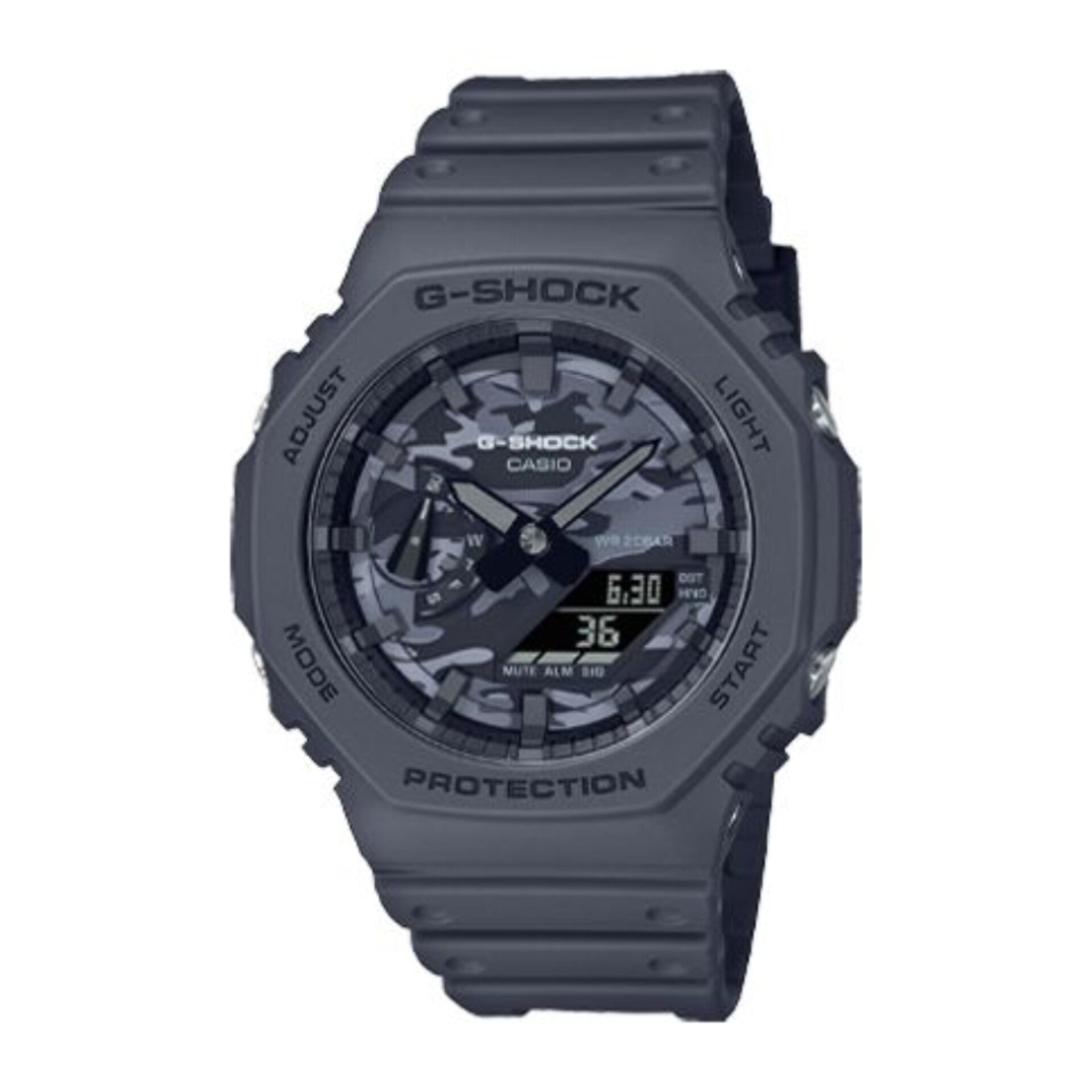 G-Shock Analog Digital Black GA-2100CA-8A