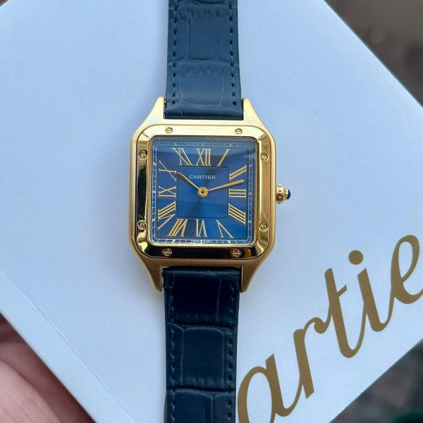 CARTIER DUMONT NAVY BLUE GOLD