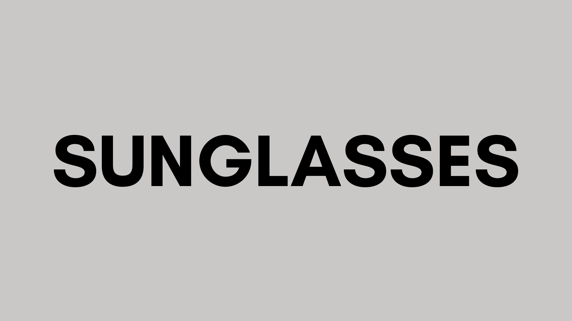 Sunglasses