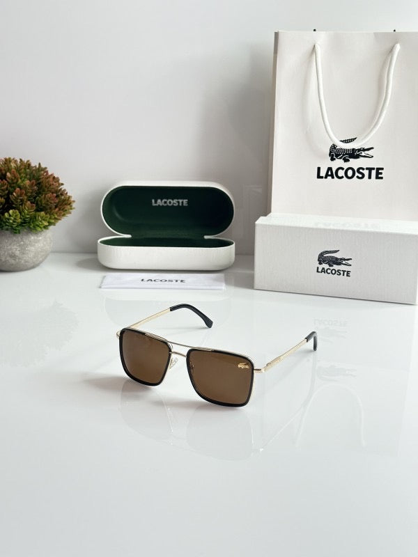 Lacoste Gold Brown with original box and kit