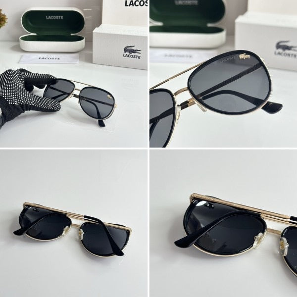 Lacoste Gold Black with original box and kit