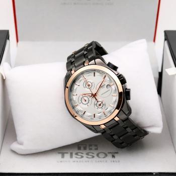 TISSOT 1853 Chronograph Black white Men's Watch TS-616-BW
