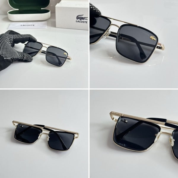 Lacoste Gold Black with original box and kit