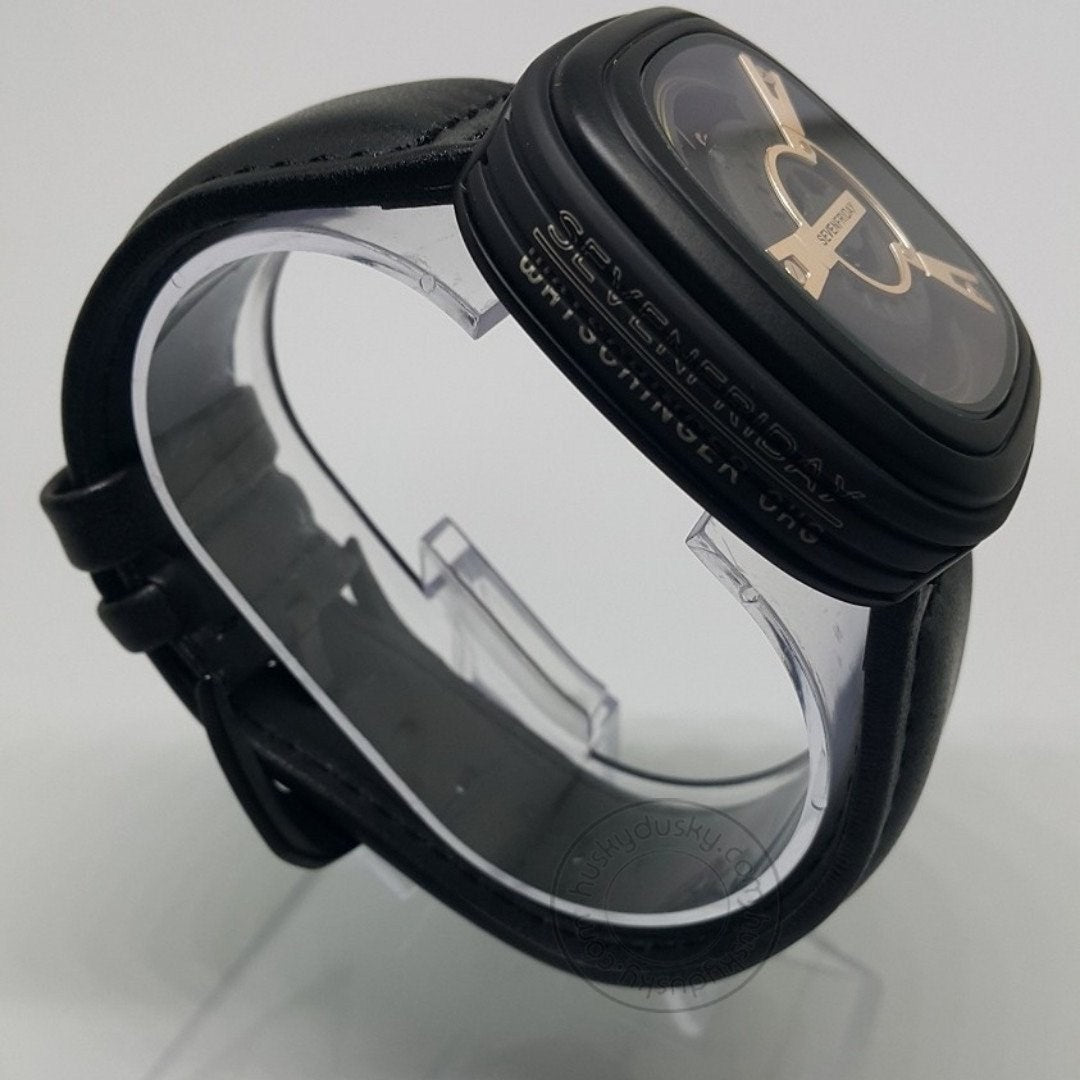 SEVENFRIDAY Men's Watch - Black Square Dial