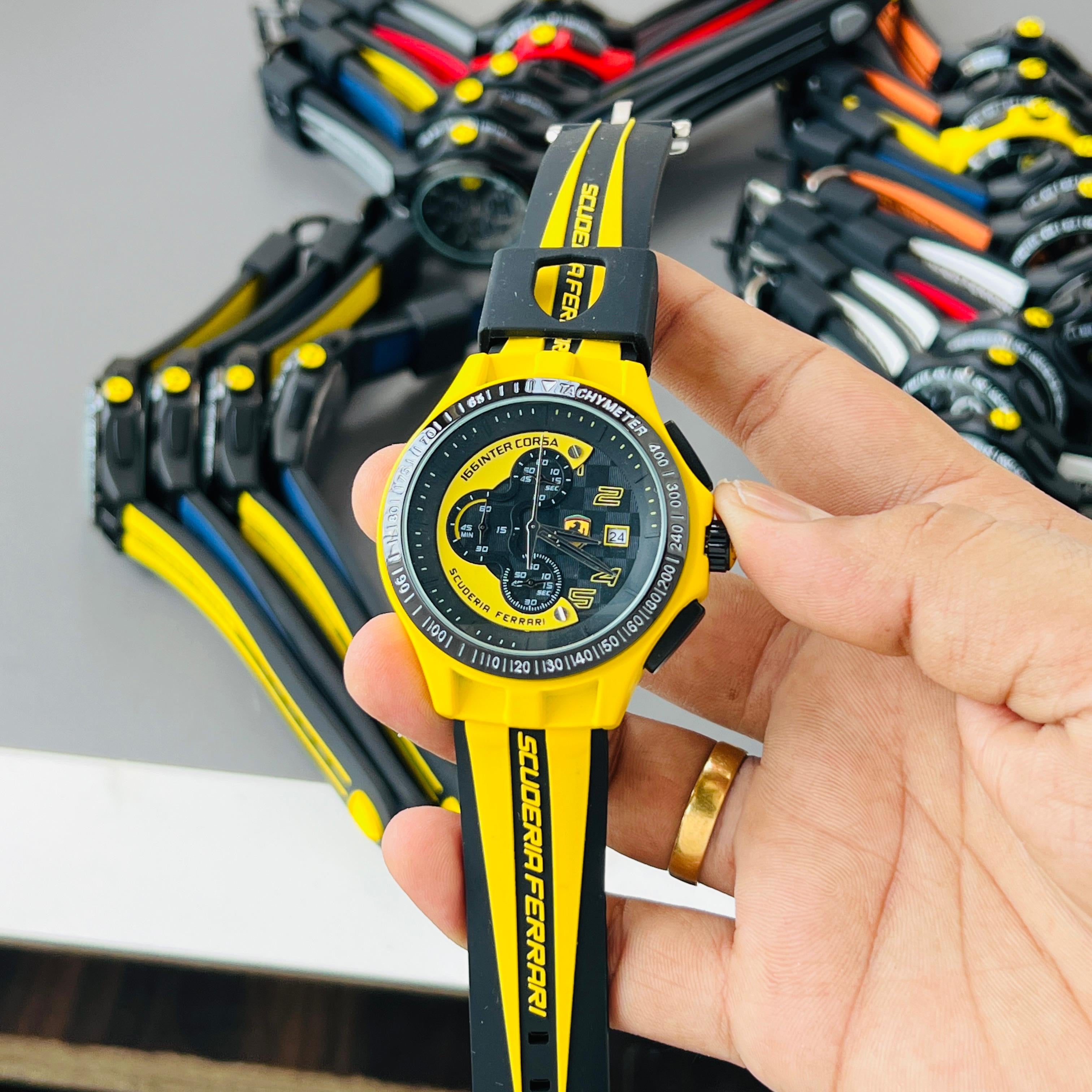 FERRARI SCUDERIA YELLOW