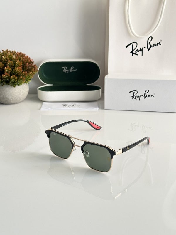 Rayban Gold Green with original box and kit