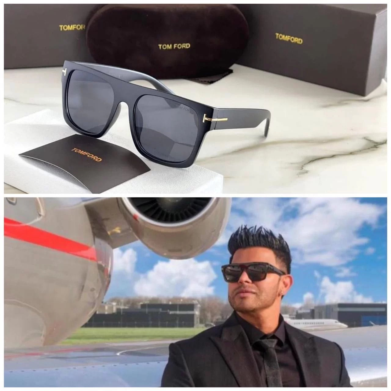 TOM FORD SUNGLASSES ORIGINAL BOX AND KIT TF-725