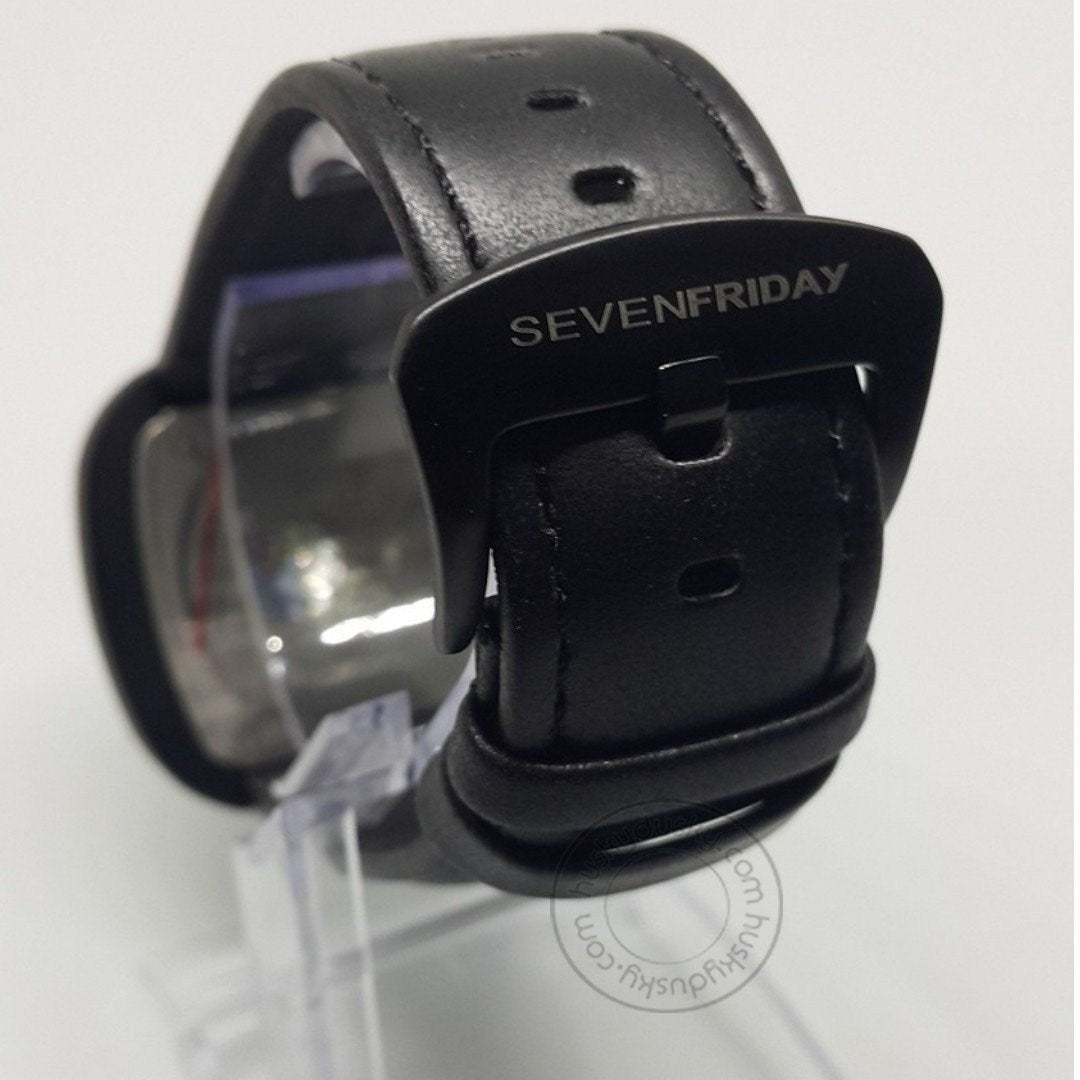 SEVENFRIDAY Men's Watch - Black Square Dial