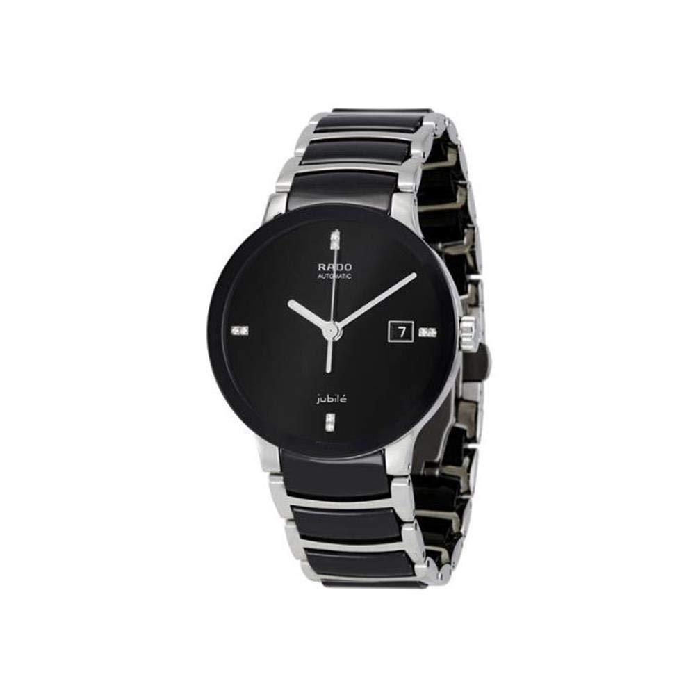 RADO JUBLIE BLACK SILVER WITH DATE WORKING
