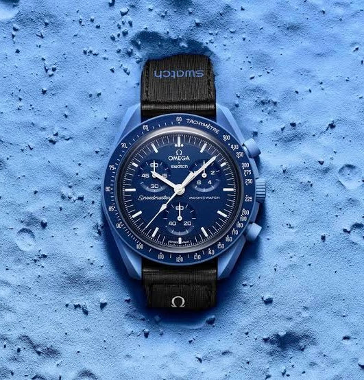 OMEGA X SWATCH MOONSWATCH Mission To Neptune Bioceramic Watch