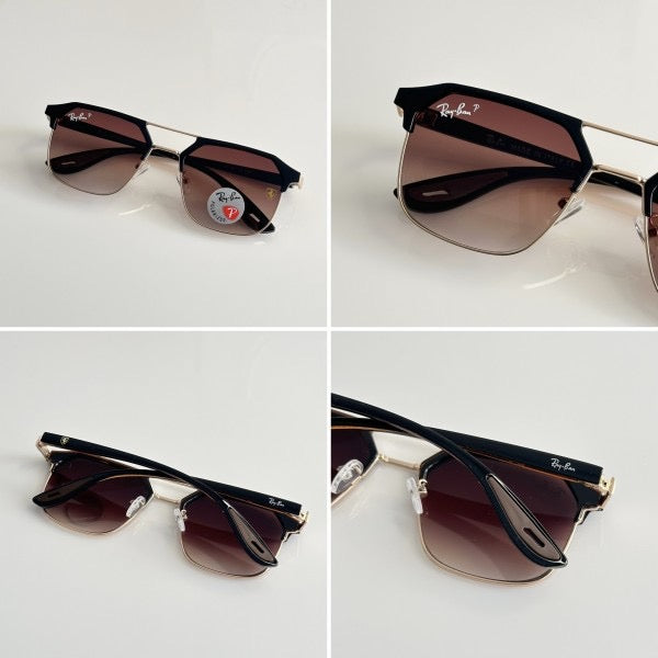 Rayban Gold Brown with original box and kit