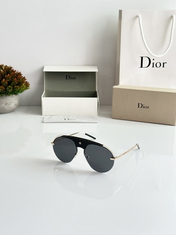 DIOR GOLD BLACK WITH ORIGINAL BOX AND KIT
