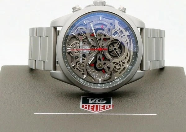 Tagheuer Cr7 Diagno Grey Chronograph Multi Dial Metal Men's Watch