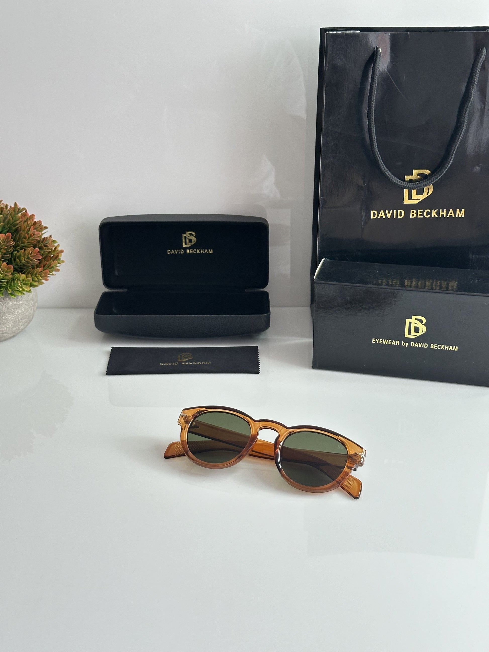 David Beckham Water Brown Green with original box and kit