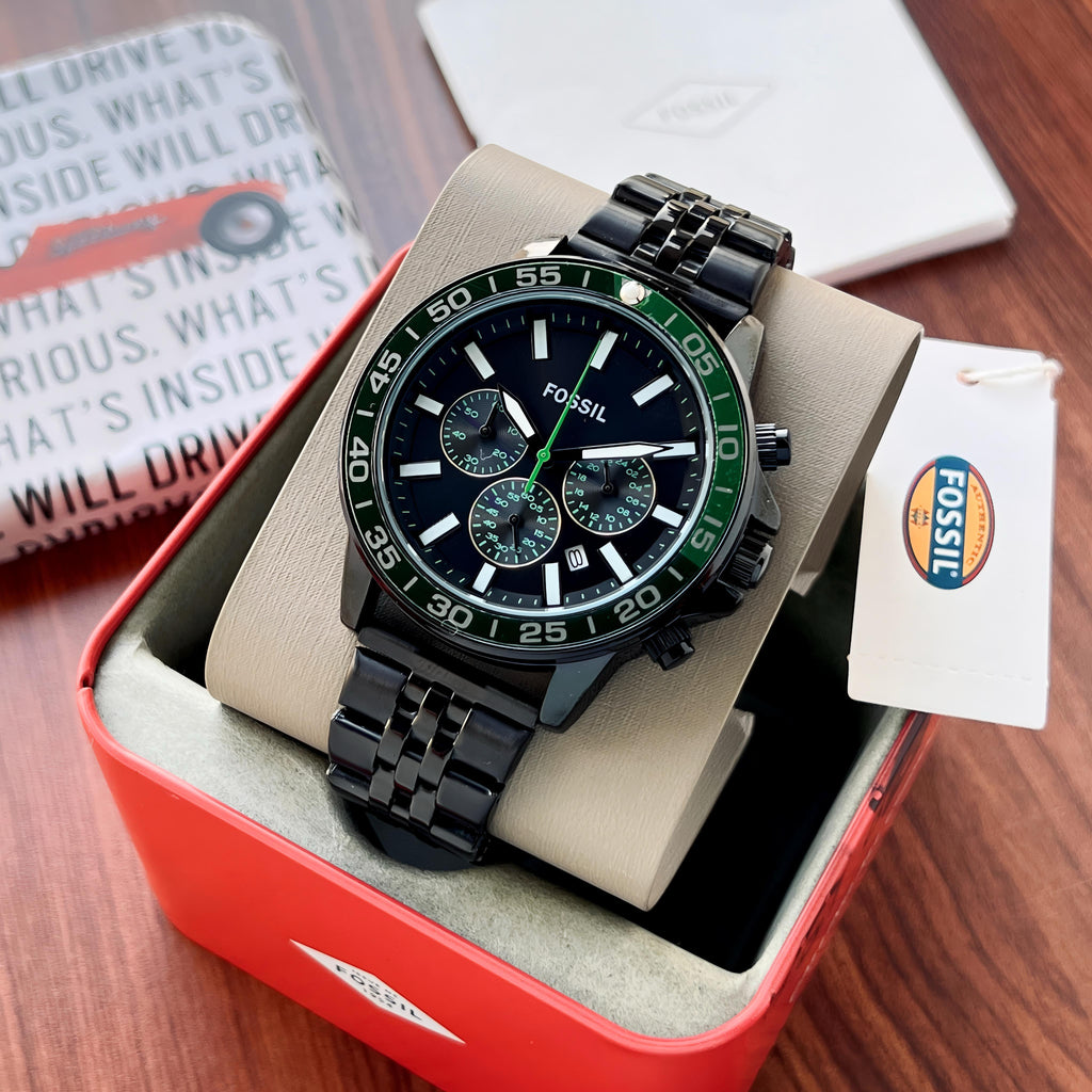 FOSSIL BANNON Stainless Steel Chronograph Watch