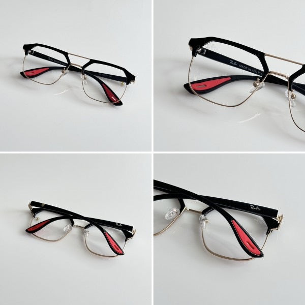Rayban Gold Black Frame with original box and kit