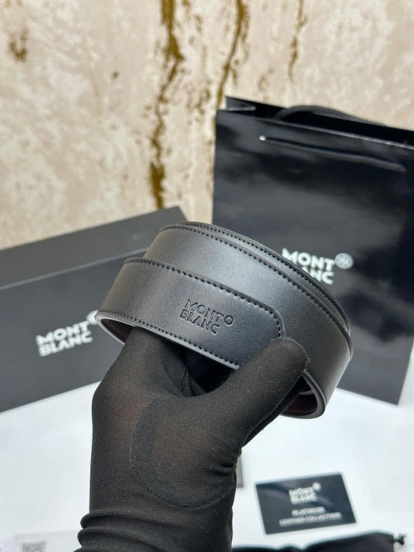 MONT BLANC PREMIUM BELT DOUBLE BUCKLE