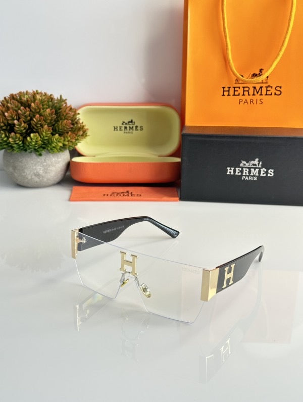 Hermes Gold Black Frame with original box and kit