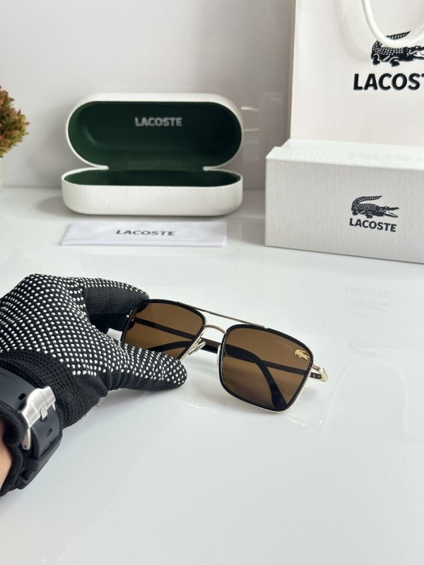 Lacoste Gold Brown with original box and kit
