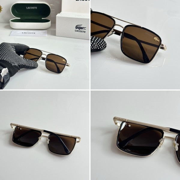 Lacoste Gold Brown with original box and kit