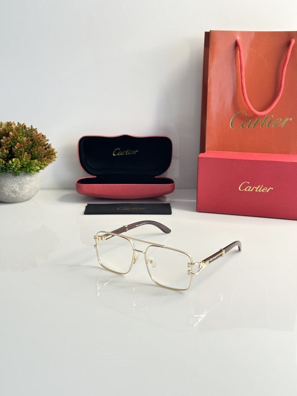 CARTIER GOLD FRAME WITH ORIGINAL BOX AND KIT