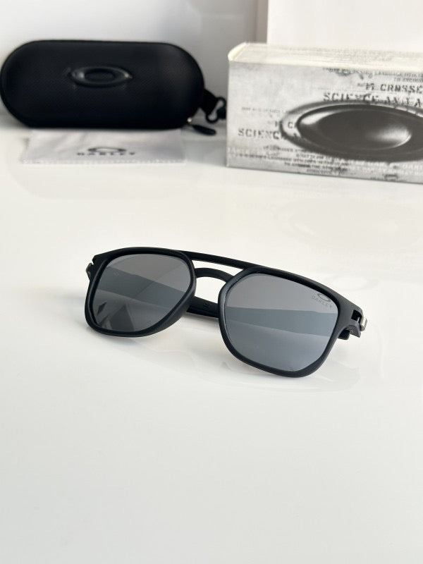 Oakley Black Silver Mercury sunglasses with original box and kit