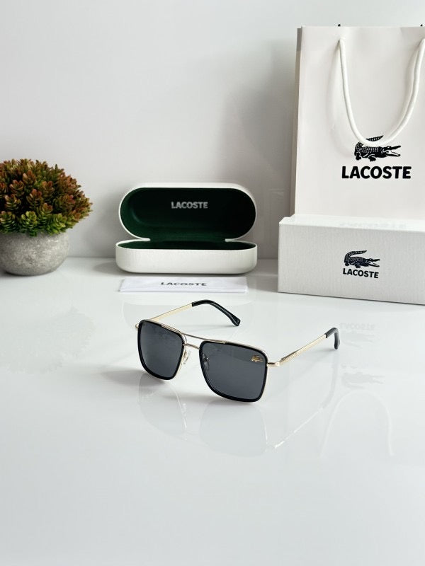 Lacoste Gold Black with original box and kit