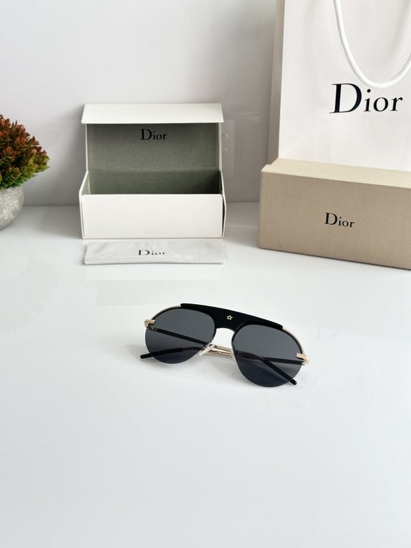 DIOR GOLD BLACK WITH ORIGINAL BOX AND KIT