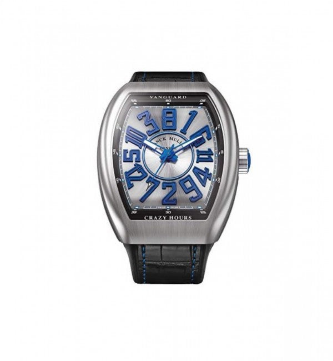 FRANCK MULLER SILVER BLUE