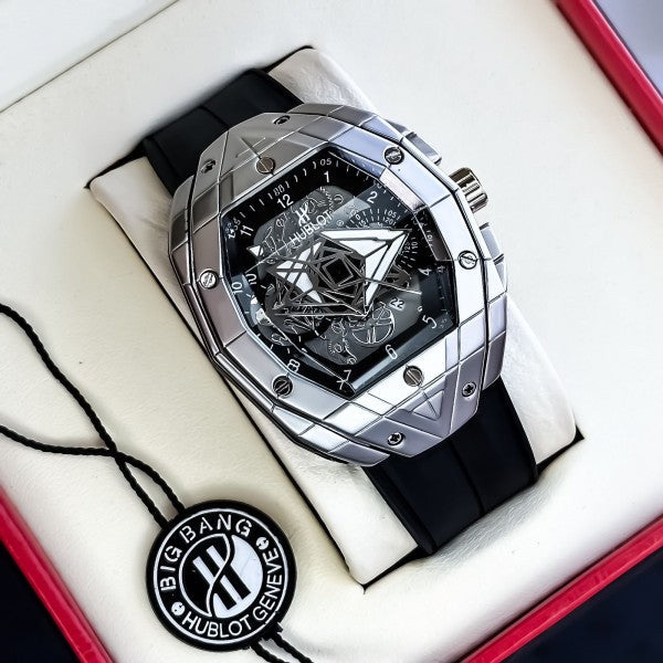 Hublot Spider Sliver Black