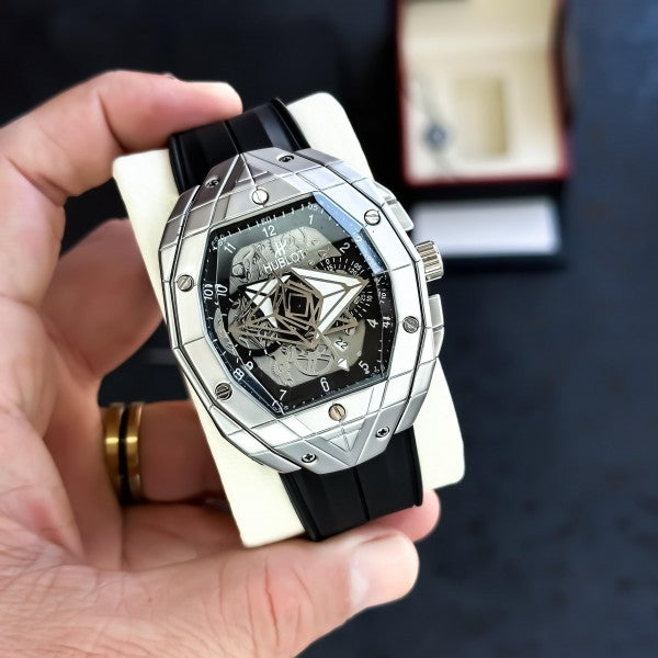 Hublot Spider Sliver Black