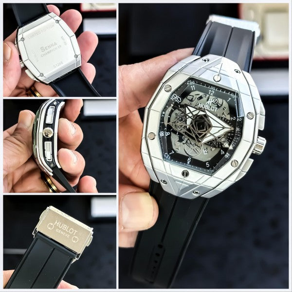 Hublot Spider Sliver Black