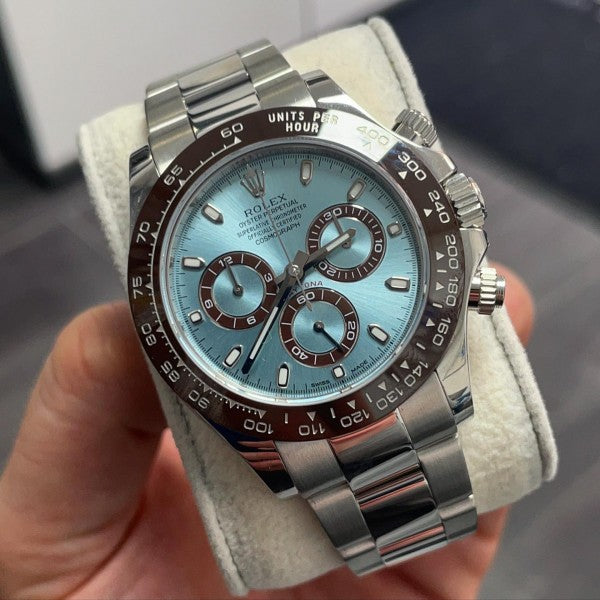 ROLEX DAYTONA Ice Blue QARTZ