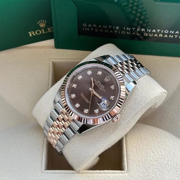ROLEX DATEJUST (AUTOMATIC) Rosegold Gold Diamond