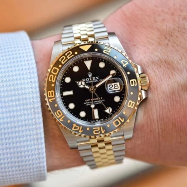 ROLEX GMT MASTER ll DOUBLE TONE (quartz)
