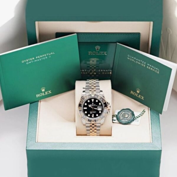 ROLEX GMT MASTER ll DOUBLE TONE (quartz)