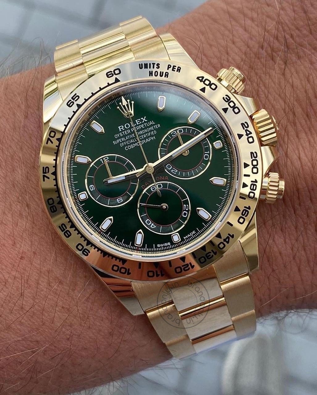 RoleX Oyster Perpetual Coronagraph Daytona Green (automatic)