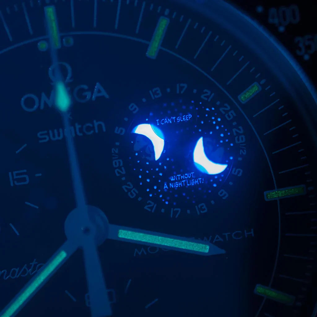 OMEGA X SWATCH MOONSWATCH Mission to The Moon - Black Dial/Black Strap Bioceramic