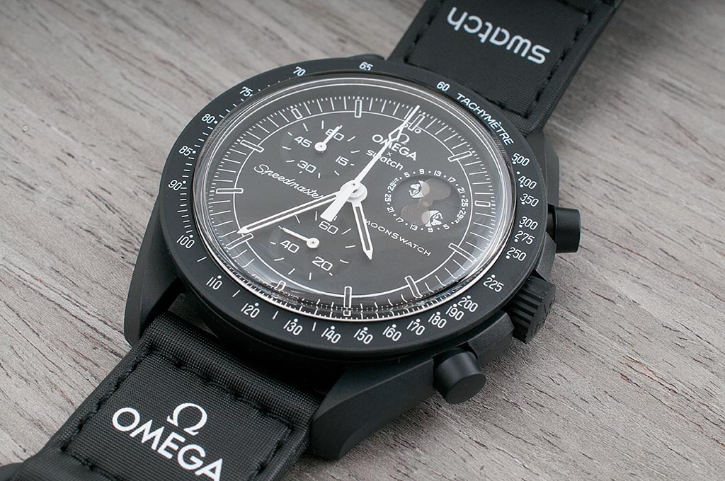 OMEGA X SWATCH MOONSWATCH Mission to The Moon - Black Dial/Black Strap Bioceramic