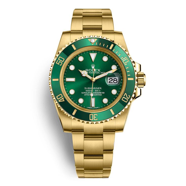 Rolex Submarine gold green (Swiss movement)