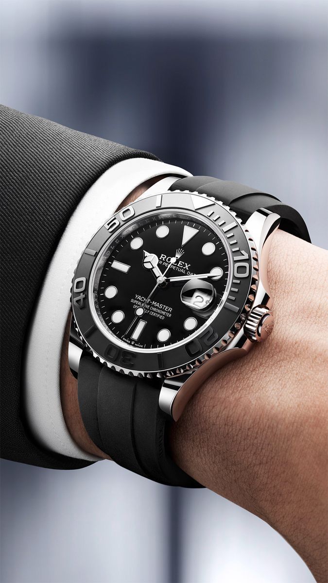Rolex Yacht-Master (Automatic) Silver Black