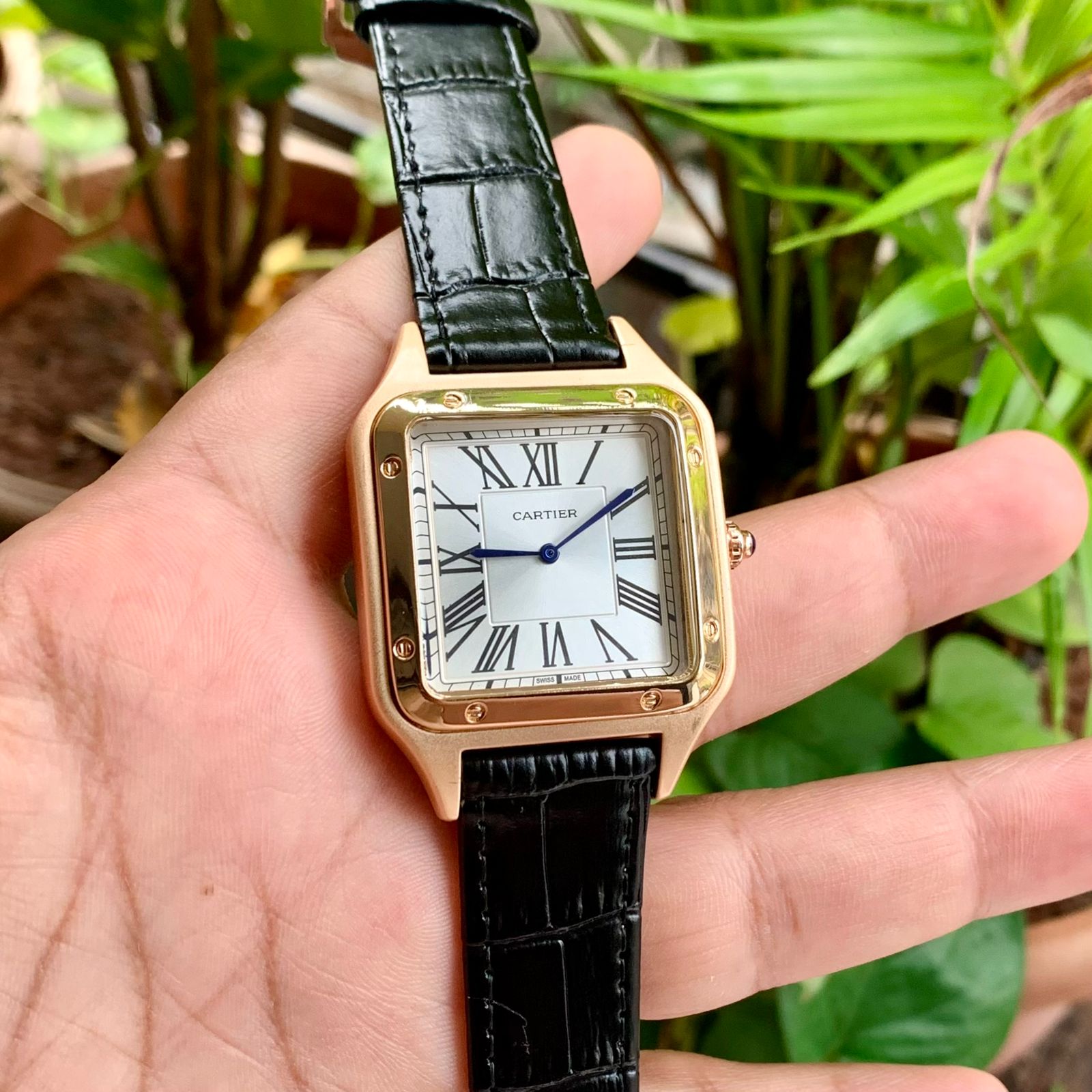 CARTIER DUMONT GOLD BLACK