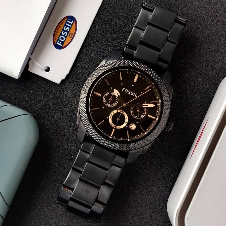 FOSSIL CHRONOGRAPH Black Dial Men's Watch