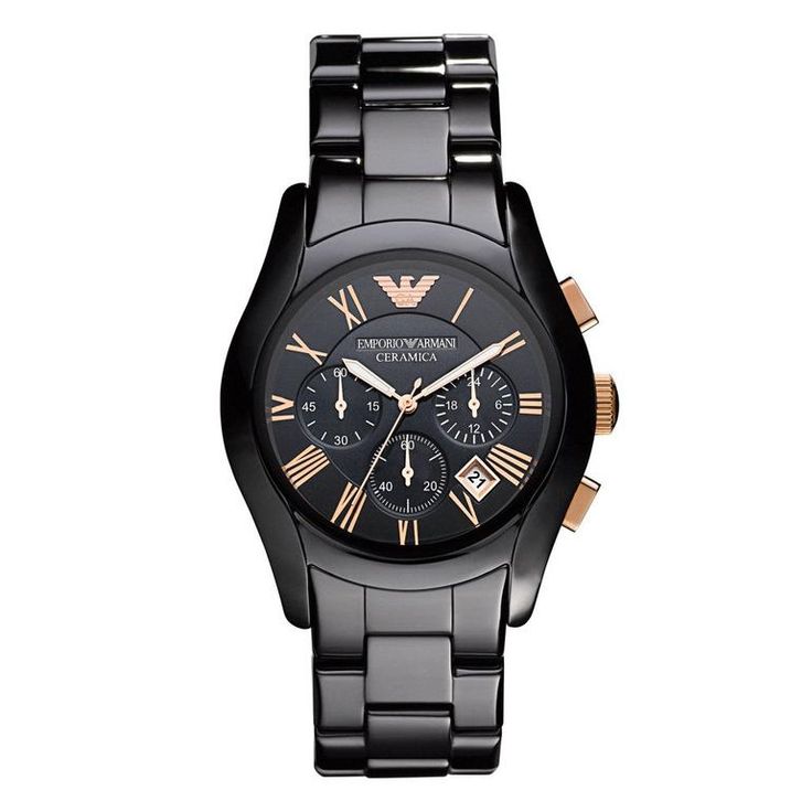 EMPORIO armani chronograph (Ceramic watch)