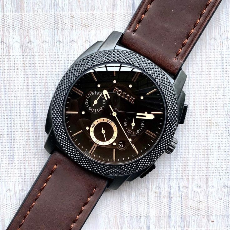 FOSSIL FS4656 Chronograph With Leather Belt